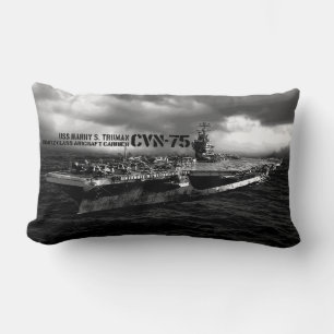 CVN-75 Harry S. Truman Polyester Lumbaal Kussen 13