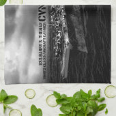 CVN-75 Harry S. Truman Serviettes de cuisine (Plié)