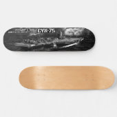 CVN-75 Harry S. Truman Skateboard 8 1/8" (Horz)