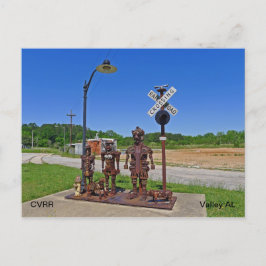 CVRR Trail Iron Man and Family Briefkaart