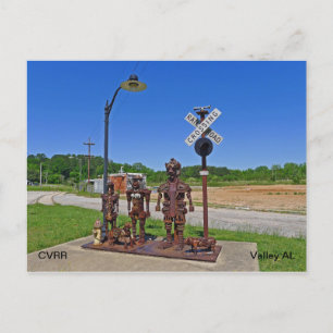 CVRR Trail Iron Man and Family Briefkaart