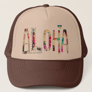 CWA ALOHA COLLAGE Trucker Pet