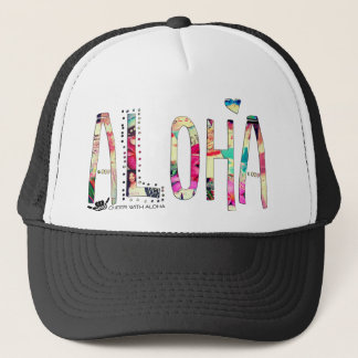 CWA ALOHA COLLAGE Trucker Pet