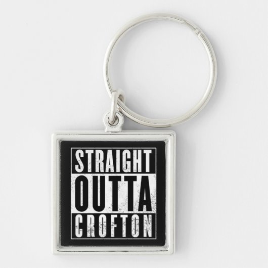 CWA - STRAIGHT OUTTA CROFTON SLEUTELHANGER (Voorkant)