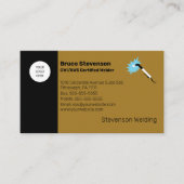 CWI | AWS Certified Welder Carte de visite (Devant)