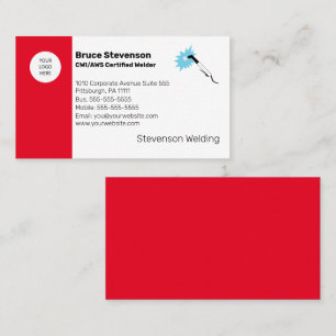 CWI   AWS Certified Welder Carte de visite