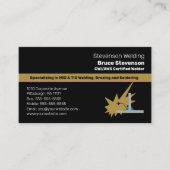 CWI | AWS Certified Welder Carte de visite (Devant)