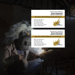 CWI AWS Certified Welder Visitekaartje
