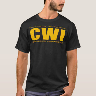 CWI-gecertificeerde lasinspecteur T-shirt