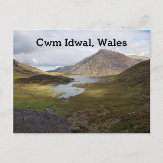 Cwm Idwal, Wales Feestdagenkaart