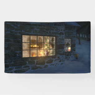Cwm Kerstmanier Spandoek