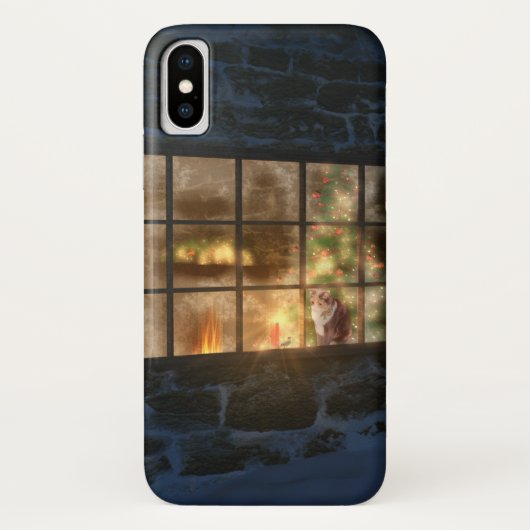 Cwm Kerstmis iPhone Case-Mate Case (Achterkant)