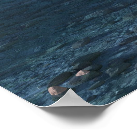 Cwm Waterfall Print (Hoek)