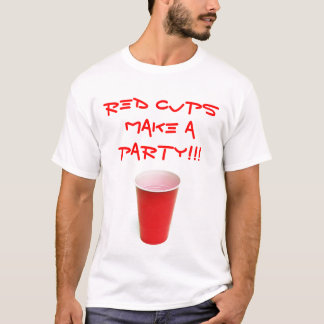 CXR-0016, RODE KUPS MAKEN EEN PARTIJ!!! T-SHIRT
