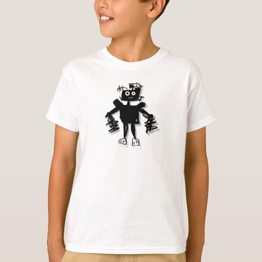 CY=Borg Robot Kind T-shirt (Voorkant)