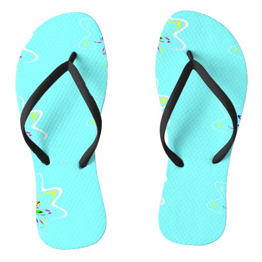 "Cy Flower" Teenslippers (Voetbed)
