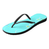 "Cy Flower" Teenslippers (Schuin)