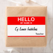 Cy Lance Indeklass Etiket (Insitu)