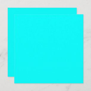 Cyaan Blauw Groen Turquoise Stevige Kleur Kaart