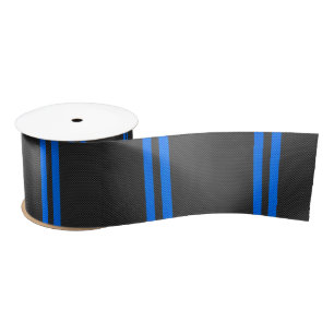 Cyaan Blue Carbon Style Racestrepes Lint