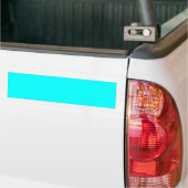 Cyaan Bumpersticker (Op Truck)