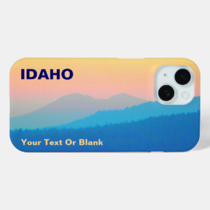 Cyaan en Salmon Sunset