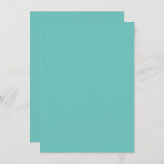 Cyaan Opaque, Glacier, Gulf Stream Kaart (Voorkant / Achterkant)