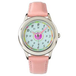 Cyaan Pink Watch Horloge