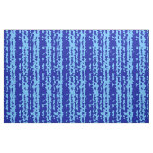 Cyan Blauwe Onregelmatige Abstracte Ontwerp Stof (Yard (91,4 cm))