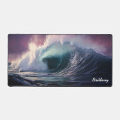 Cyan Surf, Cerise Sky (Recto)