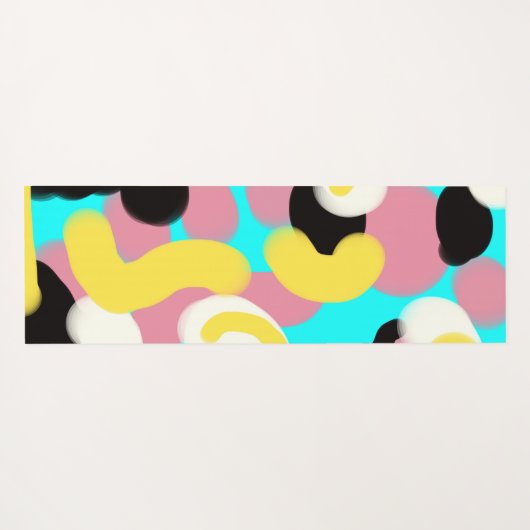 Cyane  yogamat (Achterkant (horizontaal))