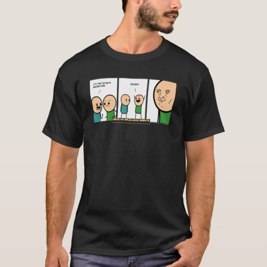 Cyanide amp; Geluk geïnspireerd. Classic T-shirt (Voorkant)