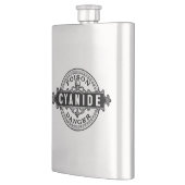 Cyanide stijlgif-etiket flacon (Links)