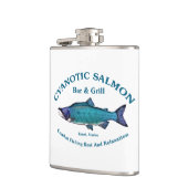 Cyanotic Salmon Bar en Grill Heupfles (Links)