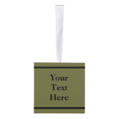 Cyanotic Salmon Bar en Grill Kubus Ornament (Rechts)