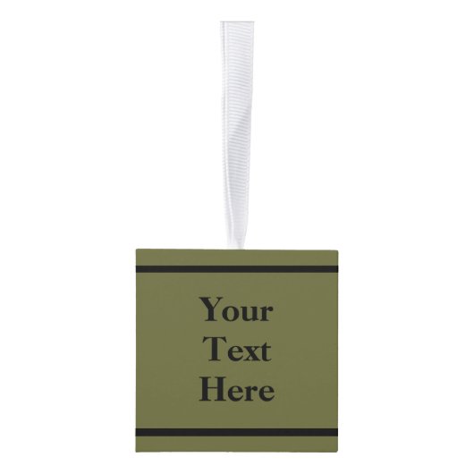 Cyanotic Salmon Bar en Grill Kubus Ornament (Rechts)