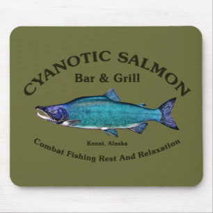 Cyanotic Salmon Bar & Grill Muismat