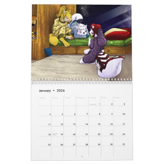 Cyantiaan Chronicles 2012 Agenda Kalender (Jan 2026)