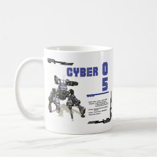 Cyber 05 Mech Robot Design Koffiemok