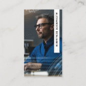 Cyber Analyst Foto QR Code Visitekaartje (Voorkant)