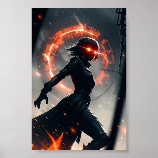 Cyber Assassin Poster (Voorkant)