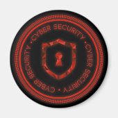 CYBER BADGE BADGE SEAL MAGNEET (Voorkant)
