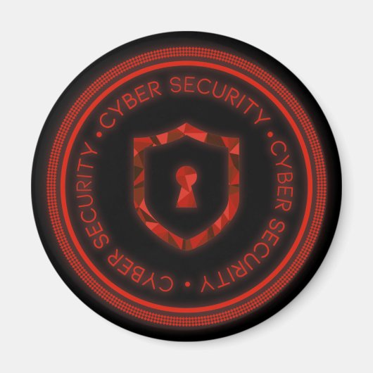 CYBER BADGE BADGE SEAL MAGNEET (Voorkant)