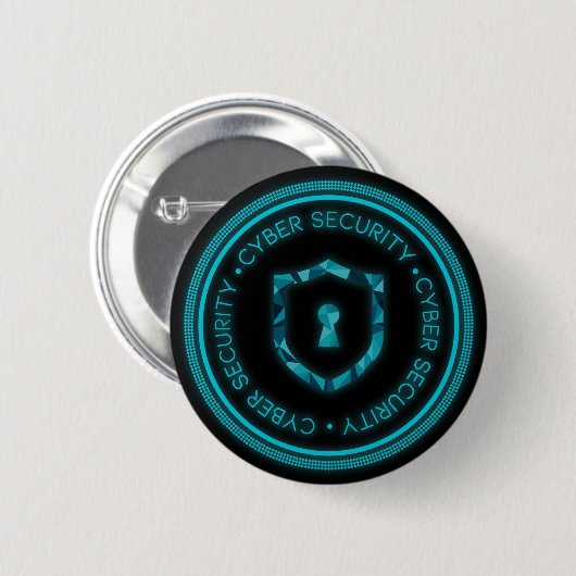 CYBER BADGE BADGE SEAL RONDE BUTTON 5,7 CM (Voorkant /achterkant)