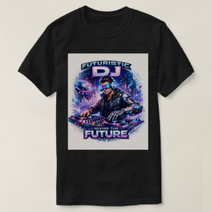 Cyber-Beat: De Toekomst van Geluid T-shirt