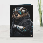 Cyber Bever Kaart (Voorkant)