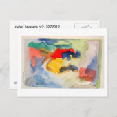 Cyber boogers nr 2. 3272012 briefkaart (Voorkant / Achterkant)