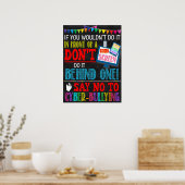 Cyber Bully Awareness Poster (Keuken)