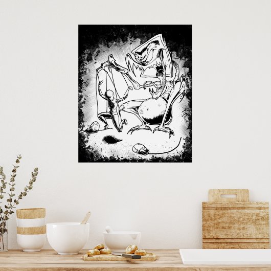 Cyber-Bully Poster (Keuken)