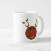 Cyber Christmas Reindeer Mug (Devant droit)